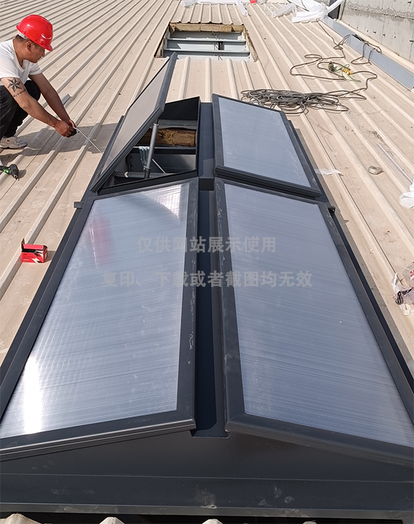 兰州王老吉生产车间新源排烟天窗