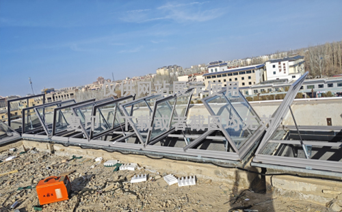 敦煌博物馆新源排烟天窗