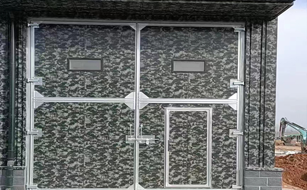 新源工业平开门