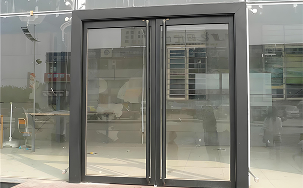 新源玻璃地弹门