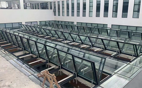 百安科技有限公司近期新源排烟窗项目案例分享