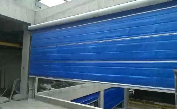 大型物流园区完成新源防火门整体安装工程