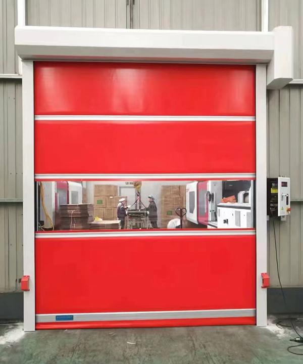 新源快速新源卷帘门提升电子制造厂房分区管理效率